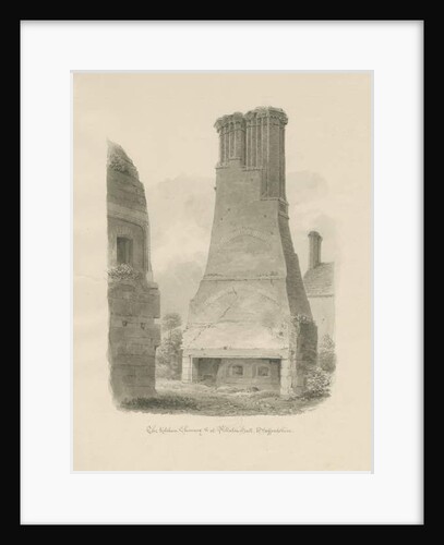 Pillaton Hall - Kitchen Chimney by John Chessell Buckler