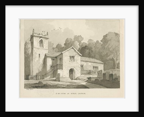 Maer Church by Thomas Peploe Wood