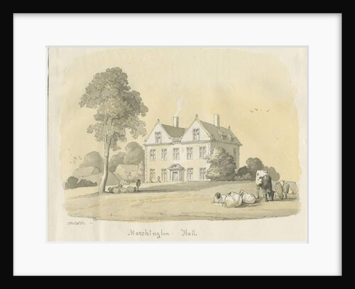 Marchington Hall by Thomas Peploe Wood