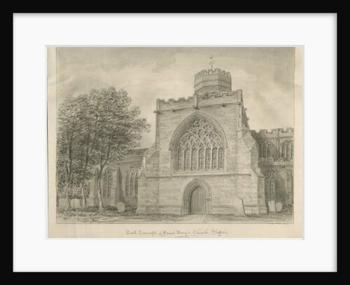 Stafford - St. Mary's Church by John Buckler