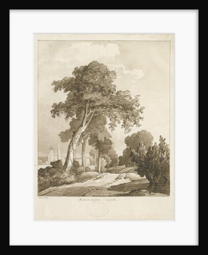 Marchington Church, 1836 by Thomas Peploe Wood