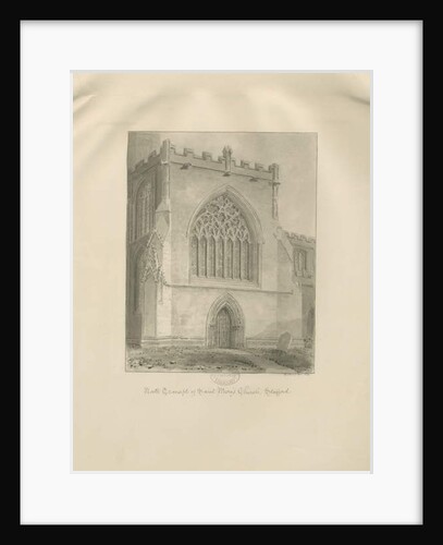 Stafford - St. Mary's Church by George Buckler