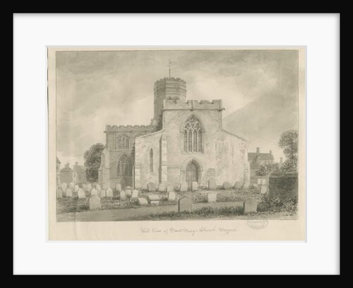 Stafford - St. Mary's Church by John Buckler