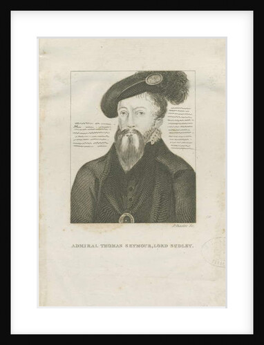 Hill Ridware - Portrait of Admiral Thomas Seymore, Lord Sudley by School English