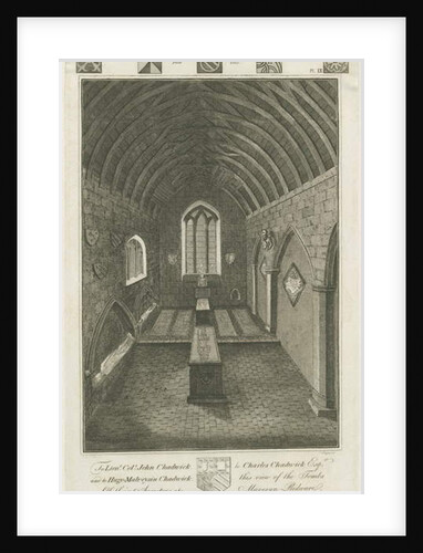 Mavesyn Ridware - Mortuary Chapel of the Mavesyns by Charles Chadwick