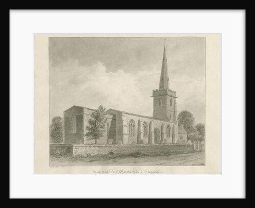 Rolleston Church by John Buckler