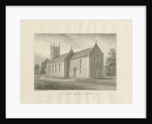 Newborough Church by John Buckler