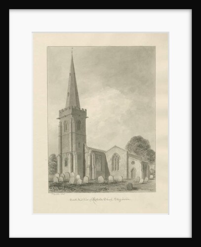 Rolleston Church by John Buckler