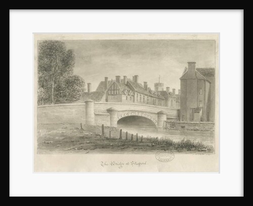 Stafford - Bridge by John Buckler