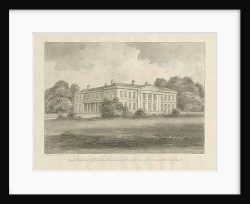 Rolleston Hall by John Buckler