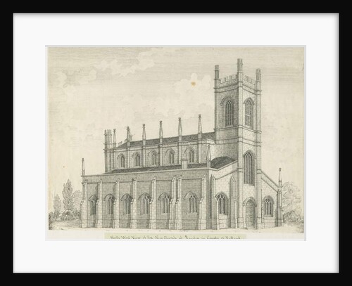 Rugeley Church by John Robert Fernyhough