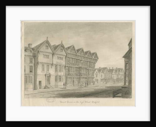 Stafford - Ancient 'High House' by John Buckler