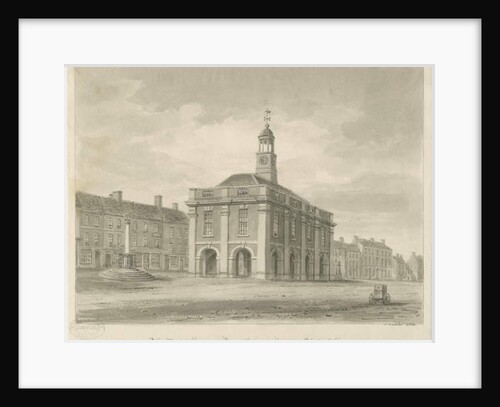 Newcastle-under-Lyme - Market Square by John Buckler