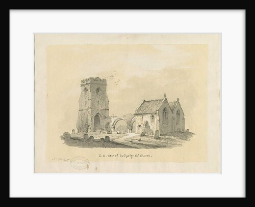 Rugeley Church by Thomas Peploe Wood