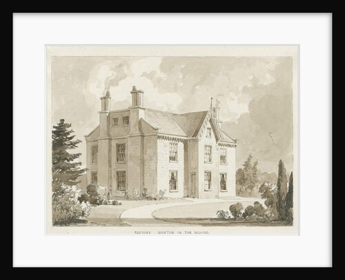 Norton-in-the-Moors Rectory by Thomas Peploe Wood
