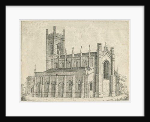 Rugeley Church by John Robert Fernyhough