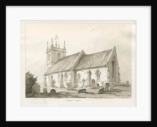 Norbury Church by Thomas Peploe Wood