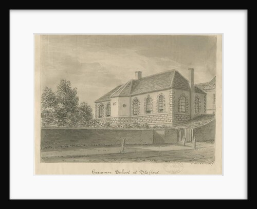 Stafford - Grammar School by John Buckler