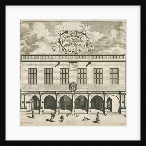 Stafford - Shire Hall by Michael Burghers