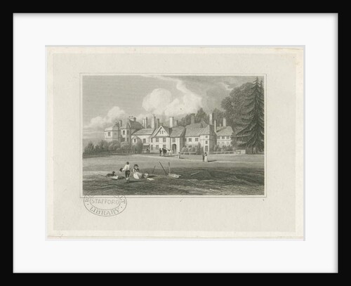 Hagley Hall by J. P. Neale