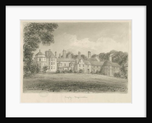 Hagley Hall by John Buckler