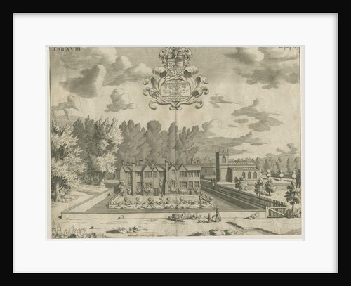 Okeover Hall by Michael Burghers