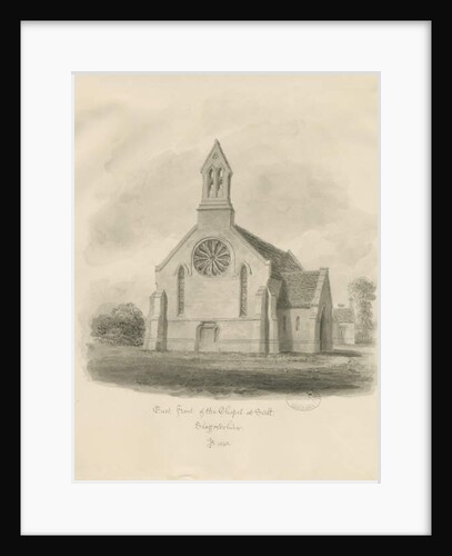 Stafford - Salt Chapel [St. James'] by John Buckler