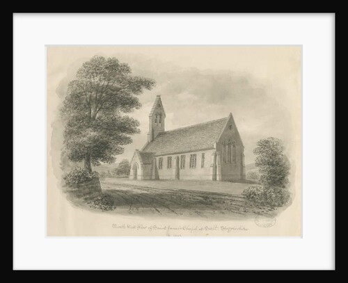 Stafford - Salt Chapel [St. James'] by John Buckler