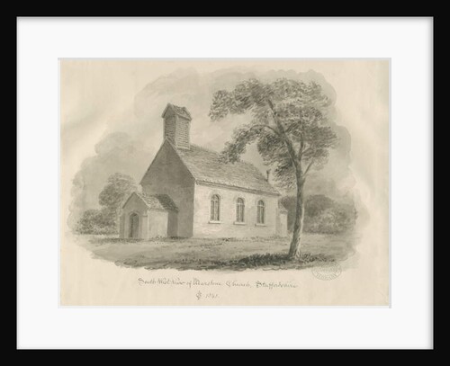 Stafford - Marston Chapel by John Chessell Buckler