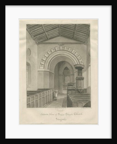 Stafford - St. Chad's Church by John Buckler