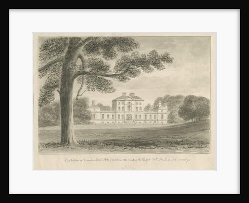 Sandon Hall by John Chessell Buckler