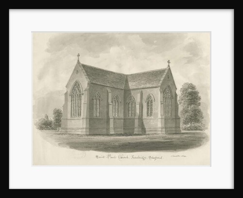 Stafford - St. Paul's Church, Forebridge by John Buckler