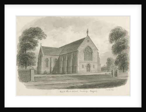 Stafford - St. Paul's Church, Forebridge by John Buckler