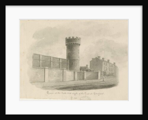 Stafford - Round Tower of the Gaol by John Buckler