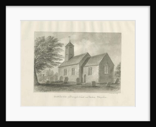 Patshull - Boningale Church by John Buckler