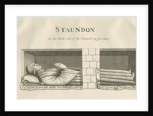 Standon Church - Wall Tomb to Nicholas Hyde by John Robert Fernyhough