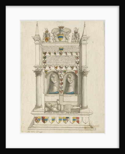 Sandon Church - Tomb of Sampson Erdeswicke by Stebbing Shaw