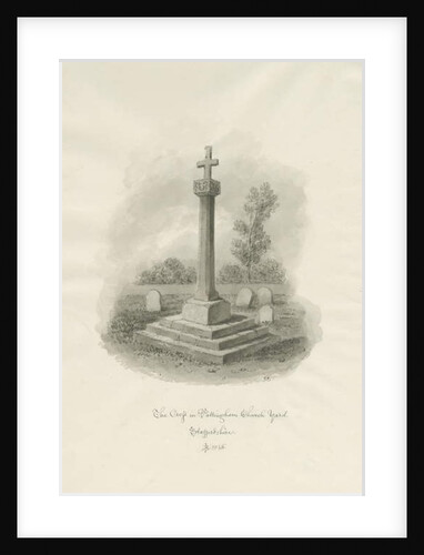 Cross in Pattingham Church-yard by John Buckler