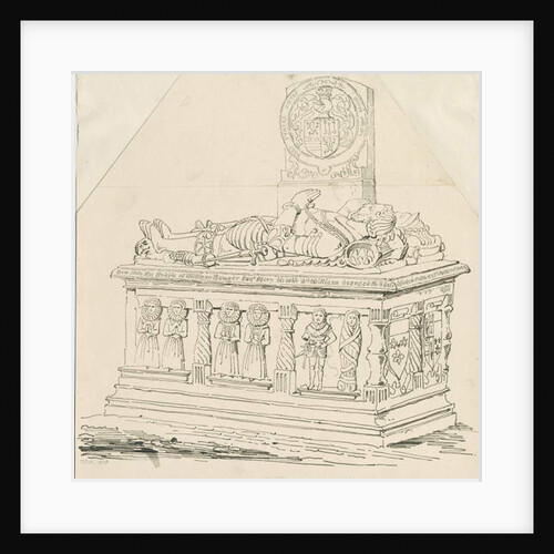 Seighford Church - Tomb of William and Mercy Bowyer by Thomas Peploe Wood