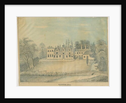 Seighford Hall by C.B Ash