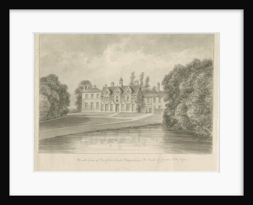 Seighford Hall by John Buckler