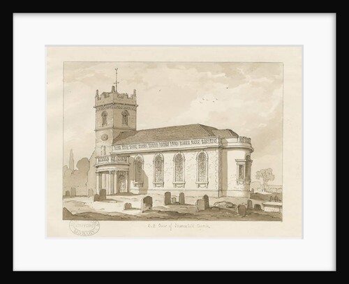 Shareshill Church by Thomas Peploe Wood