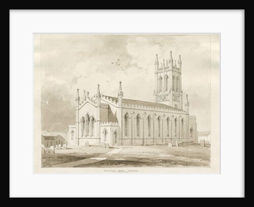 Shelton Church by Thomas Peploe Wood