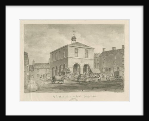 Stoke-upon-Trent - Market House by John Buckler