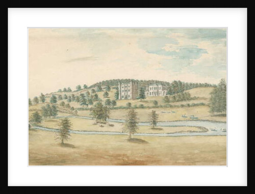 Tixall Hall and Gatehouse by Stebbing Shaw