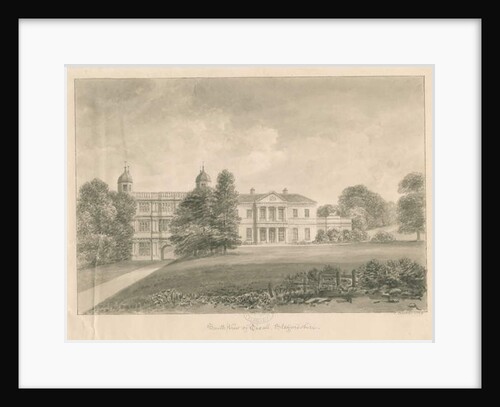 Tixall Hall and Gatehouse by John Buckler