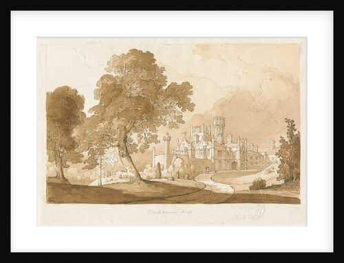 Thickbroom Hall [Manley Hall] by Thomas Peploe Wood