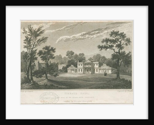 Tixall Hall by Frederick Calvert