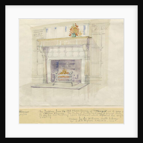 Tittensor - Fireplace from Manor House by School English