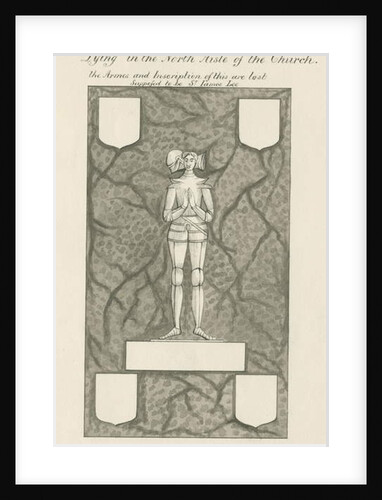 Stone - Brass figure [Sir James Lee] by John Robert Fernyhough